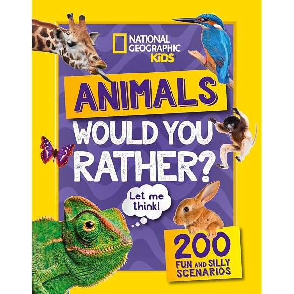 National Geographic Kids Puzzle Book: Animals: Tons of Cool